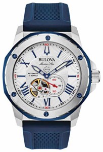 腕時計 ブローバ メンズ Bulova Men's Marine Star 'Series A' Automatic Stainless Steel Case with Blue 