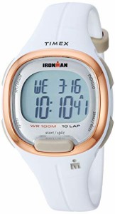 腕時計 タイメックス レディース Timex Women's TW5M19900 Ironman Transit Mid-Size White/Rose Gold-