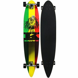 ロングスケートボード スケボー 海外モデル Krown Rasta City Surf Longboard Skateboard