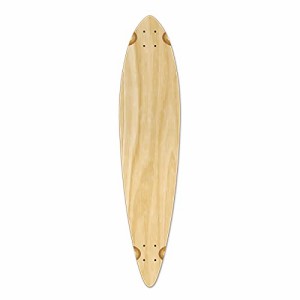 ロングスケートボード スケボー 海外モデル Yocaher Blank Natural Pintail Longboard Deck 40"x 
