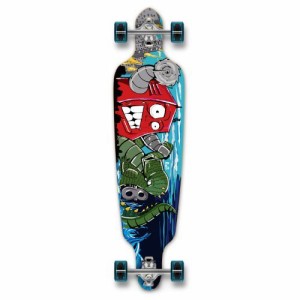 ロングスケートボード スケボー 海外モデル Yocaher Graphic Series Complete Drop Through Skate