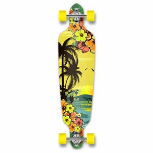 ロングスケートボード スケボー 海外モデル Yocaher Longboard Skateboard Complete Drop Through