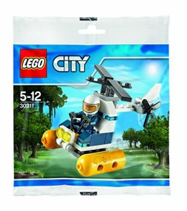 レゴ シティ LEGO City: Swamp Police Helicopter Mini Set, Multicolor (30311)