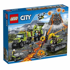 レゴ シティ (European Version) Lego City 60124 - Volcano Exploration Base