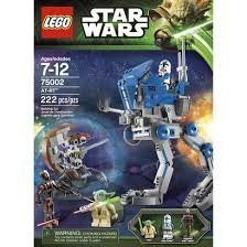 レゴ スターウォーズ Game / Play LEGO Star Wars AT-RT 75002, Weapons include lightsaber and 2 blasters