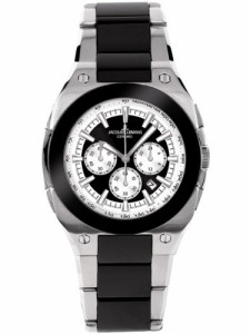 腕時計 ジャックルマン オーストリア JACQUES LEMANS Dublin Gents High Tech Ceramic Watch, Silver