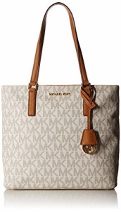 マイケルコース アメリカ 直輸入 MICHAEL Michael Kors Women's Morgan Medium Tote PVC Logo Vanilla 