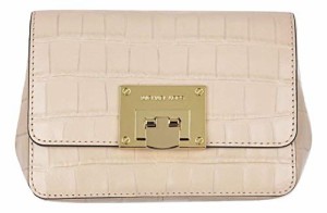 マイケルコース アメリカ 直輸入 Michael Kors Tina Small Embossed Leather Clutch, Crossbody Should