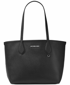 マイケルコース アメリカ 直輸入 MICHAEL Michael Kors Saige Medium Reversible Tote (Black/Pearl Gr