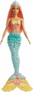 バービー バービー人形 ファンタジー Barbie Dreamtopia Mermaid Doll, Coral Hair