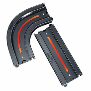 ホットウィール マテル ミニカー Hot Wheels Track Pack Accessory - Straight + Curved, Multicolor