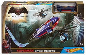 ホットウィール Hot Wheels スーパーマン スカイハイ テイクダウン Batman v Superman スパーヒーロー車