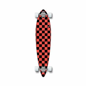 ロングスケートボード スケボー 海外モデル Yocaher Blank/Checker Complete Pintail Skateboards