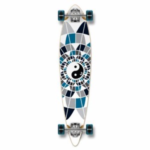 ロングスケートボード スケボー 海外モデル Yocaher Graphic Complete Pintail Skateboards Longb