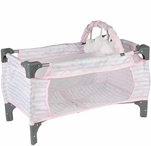 アドラ 赤ちゃん人形 ベビー人形 Adora Pack-N-Play Deluxe Baby Doll Crib & Easy to Convert Changin