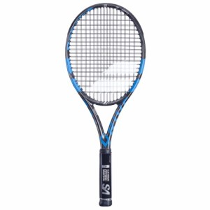 テニス ラケット 輸入 Babolat Pure Drive VS X2 Tennis Racquet - Strung with 16g White Babolat Syn Gut 