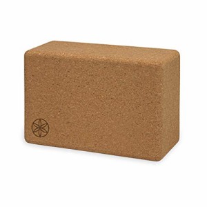 ヨガブロック フィットネス Gaiam Cork Yoga Block ? 4x6x9 Inch, Natural Cork Block for Yoga, Pilat