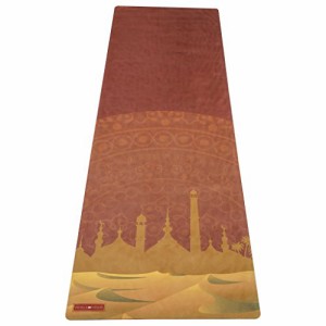 ヨガマット フィットネス Peace Yoga Microfiber Top Hot Yoga Mat Mirage