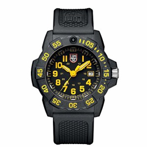 腕時計 ルミノックス アメリカ海軍SEAL部隊 Luminox Black Navy Seal Men's Watch (XS.3505.L): 45m