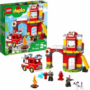レゴ デュプロ LEGO DUPLO Town Fire Station 10903 Building Blocks (76 Pieces)