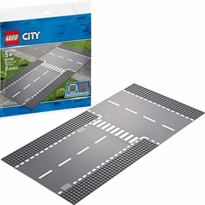 レゴ シティ LEGO City Straight and T Junction 60236 Building Kit (2 Pieces)