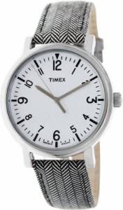 腕時計 タイメックス レディース Timex Women's T2P212 Two-Tone Leather Analog Quartz Watch with Wh