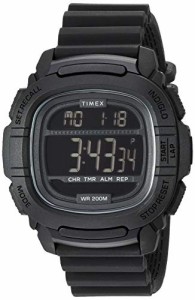 腕時計 タイメックス メンズ Timex Men's TW5M26100 Command 47mm Black Silicone Strap Watch
