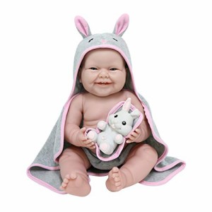 ジェーシートイズ 赤ちゃん おままごと JC Toys La Newborn Baby Play Dolls, Pink, 17"