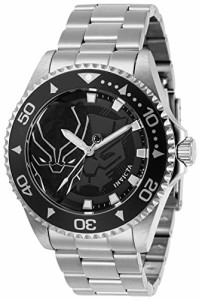 腕時計 インヴィクタ インビクタ Invicta Men's 29685 Marvel Quartz 3 Hand Black Dial Watch