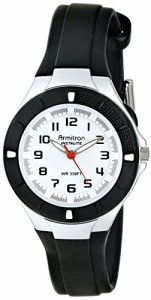 腕時計 アーミトロン レディース Armitron Sport Women's 25/6416BLK Easy-to-Read Dial Black Resin S