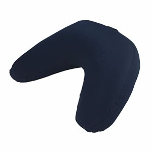 ヨガ フィットネス Hugger Mugger V-Shaped Meditation Cushion - Blue - Provides Support in Cross-Legged 