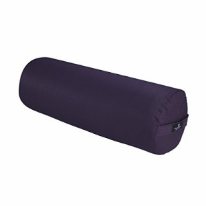 ヨガ フィットネス Hugger Mugger Round Yoga Bolster (Plum)