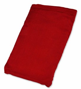 ヨガ フィットネス YogaAccessories (TM Large Silk Eye Pillow (Lavender) (Ruby Maroon)