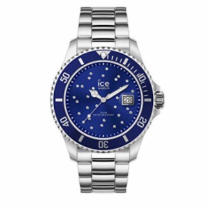 腕時計 アイスウォッチ レディース Ice-Watch Men's Ice Watch, Ice Steel, Stainless Steel, Blue, M