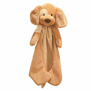 ガンド GUND ぬいぐるみ GUND Baby Spunky The Dog Huggybuddy Stuffed Animal with Built-in Baby Blanket, 