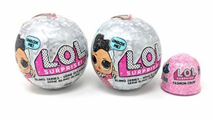 エルオーエルサプライズ 人形 ドール L.O.L. Surprise! Bling Series (2 Pack) + Bonus (1) Fashion 