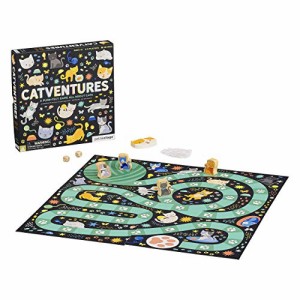 ボードゲーム 英語 アメリカ Petit Collage Catventures Board Game for Kids ? Fun Cat Board Game fo