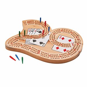 ボードゲーム 英語 アメリカ Mainstreet Classics Wooden "29" Cribbage Board Game Set