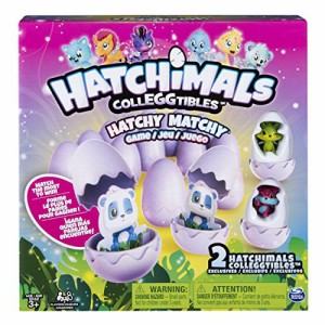 ボードゲーム 英語 アメリカ Hatchimals - Hatchy Matchy Game with Two Exclusive Colleggtibles