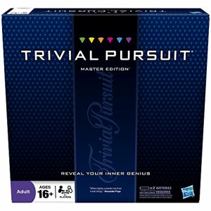 ボードゲーム 英語 アメリカ Hasbro Gaming Trivial Pursuit Master Edition Trivia Game, Board Games f