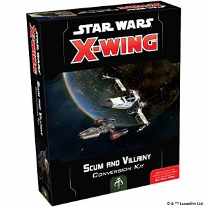 ボードゲーム 英語 アメリカ Star Wars X-Wing 2nd Edition Miniatures Game Scum and Villainy CONVERSI