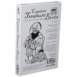 ボードゲーム 英語 アメリカ Captain Treasure Boots 2nd Edition Game