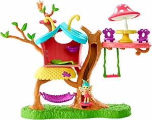 エンチャンティマルズ 人形 ドール ENCHANTIMALS BUTTERFLY CLUBHOUSE PLAYSET WITH BAXI BUTTERFLY D