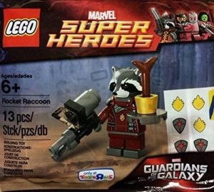 レゴ スーパーヒーローズ マーベル Lego, Guardians of the Galaxy, Exclusive Rocket Raccoon Figure