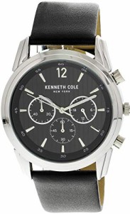 腕時計 ケネスコール・ニューヨーク Kenneth Cole New York Kenneth Cole Men's Silver Leather Japa