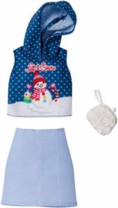 バービー バービー人形 Barbie Holiday Fashion Assortment of Doll Clothes, Complete Outfits Dolls, Gif