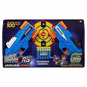 バズビー ブラスター アメリカ Air Warriors Jaguar 2-Pack Dart Blaster Set
