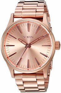 腕時計 ニクソン アメリカ Nixon Men's A450897 Sentry 38 SS Analog Display Analog Quartz Rose Gold Wa