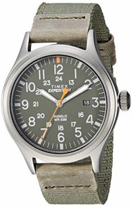 腕時計 タイメックス メンズ Timex Men's Expedition Scout 40mm Watch ? Gray Case Green Dial with G