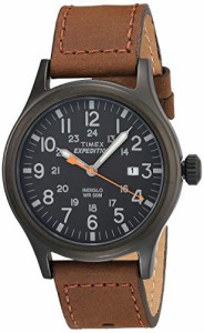 腕時計 タイメックス メンズ Timex Men's Expedition Scout 40mm Watch ? Black Case Black Dial with 